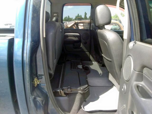 3D3KR28D25G731511 - 2005 DODGE RAM 2500 S ლურჯი ფოტო 6