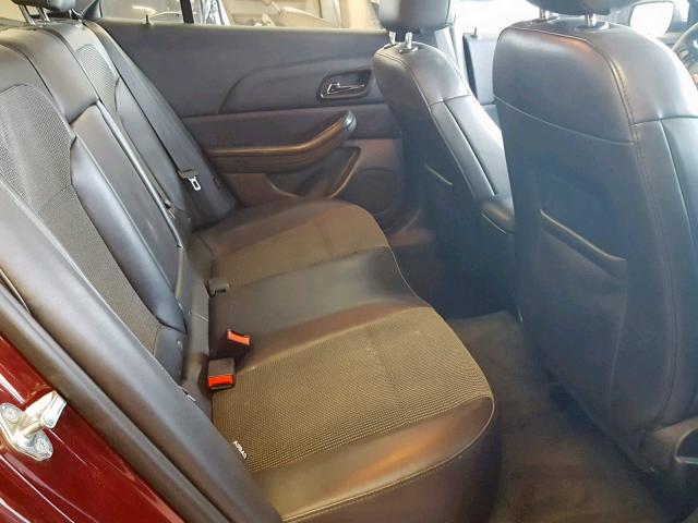 1G11C5SL7FF194637 - 2015 CHEVROLET MALIBU 1LT 勃艮第红 照片 6