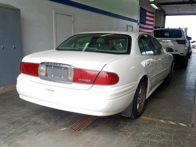 1G4HP52K544145250 - 2004 BUICK LESABRE CU WHITE photo 4