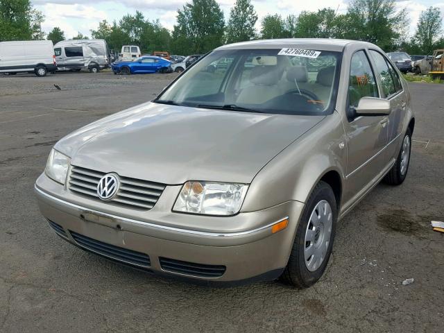 3VWRK69M14M040341 - 2004 VOLKSWAGEN JETTA GL GOLD photo 2