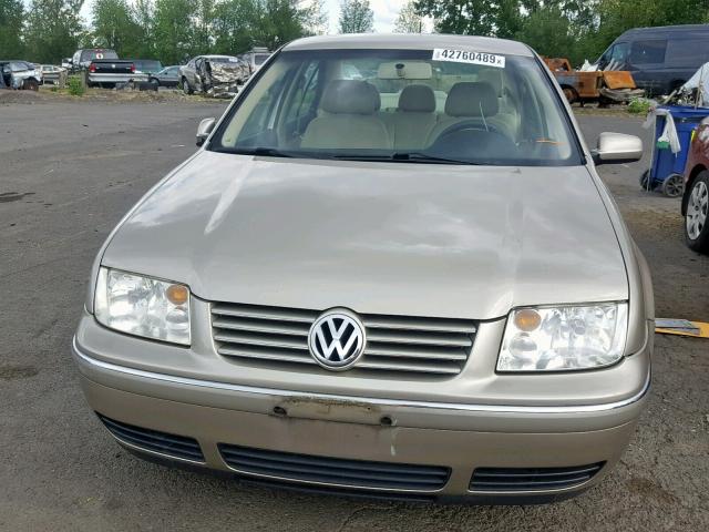 3VWRK69M14M040341 - 2004 VOLKSWAGEN JETTA GL GOLD photo 9