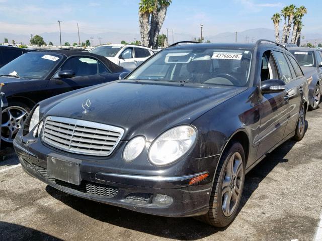 WDBUH56J96A928317 - 2006 MERCEDES-BENZ E 350 WAGO BLACK photo 2