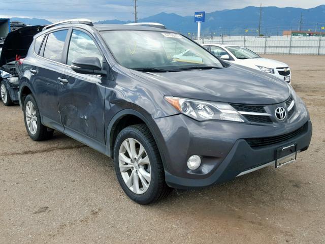 2T3DFREV3FW338831 - 2015 TOYOTA RAV4 LIMIT GRAY photo 1