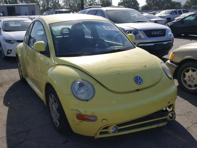 3VWCC21C7XM402398 - 1999 VOLKSWAGEN NEW BEETLE YELLOW photo 1