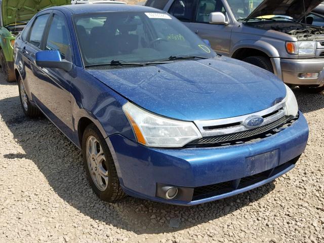 1FAHP36N29W259432 - 2009 FORD FOCUS SES BLUE photo 1