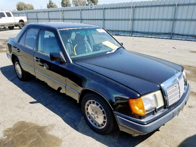 WDBEA30DXMB390072 - 1991 MERCEDES-BENZ 300 E BLACK photo 1