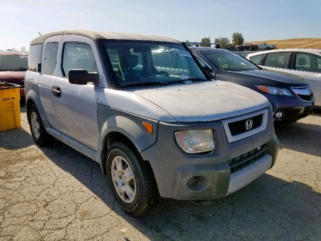 5J6YH28345L021701 - 2005 HONDA ELEMENT LX SILVER photo 1