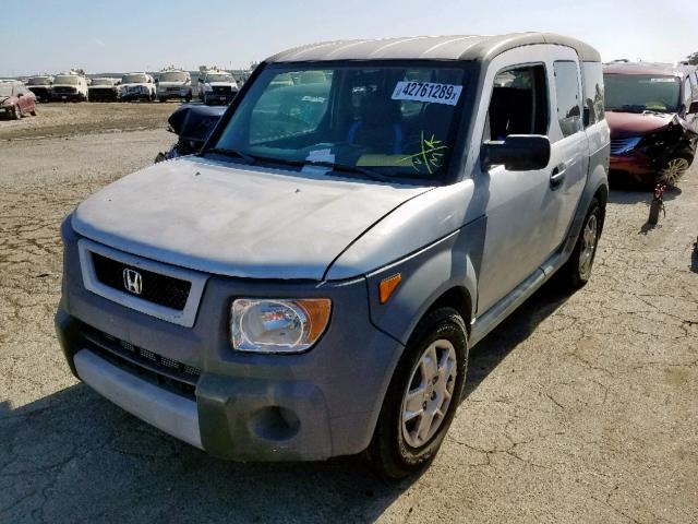 5J6YH28345L021701 - 2005 HONDA ELEMENT LX SILVER photo 2