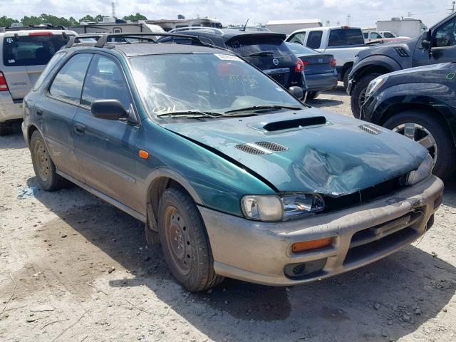 JF1GF4859WH813891 - 1998 SUBARU IMPREZA OU GREEN photo 1