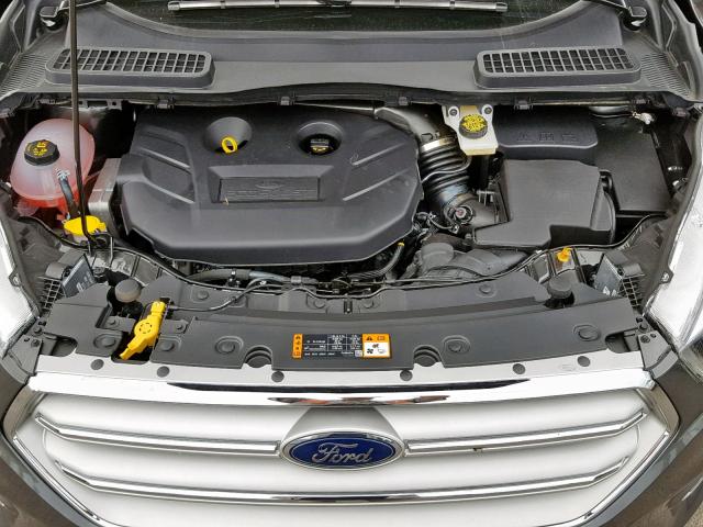 1FMCU9J96KUC32399 - 2019 FORD ESCAPE TIT GRAY photo 7