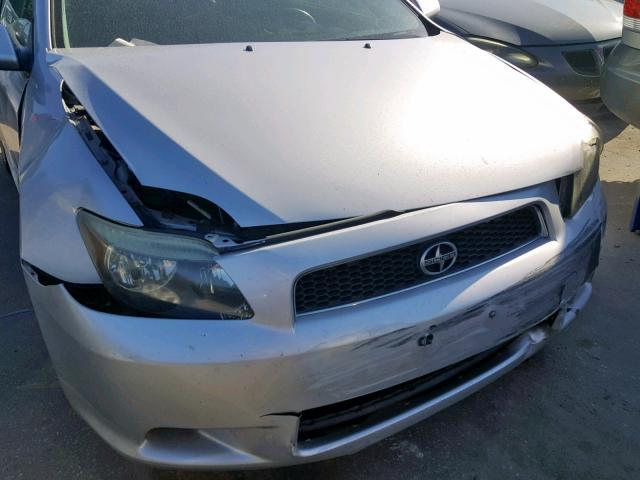 JTKDE177060074158 - 2006 TOYOTA SCION TC ვერცხლისფერი ფოტო 9
