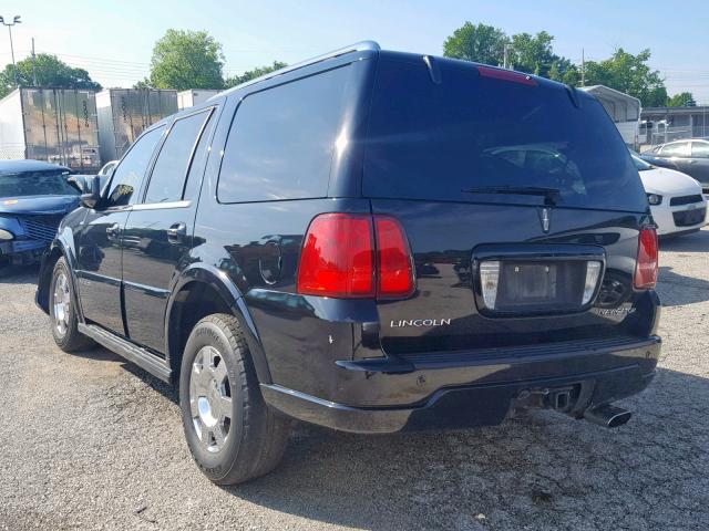 5LMFU28555LJ06873 - 2005 LINCOLN NAVIGATOR BLACK photo 3