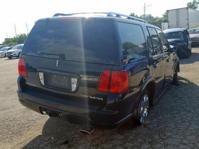 5LMFU28555LJ06873 - 2005 LINCOLN NAVIGATOR BLACK photo 4
