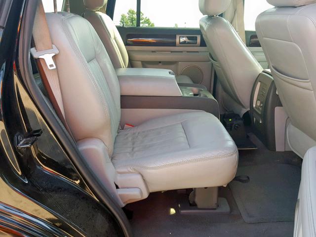 5LMFU28555LJ06873 - 2005 LINCOLN NAVIGATOR BLACK photo 6