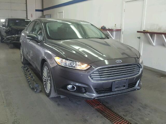 3FA6P0K95GR150591 - 2016 FORD FUSION TIT GRAY photo 1