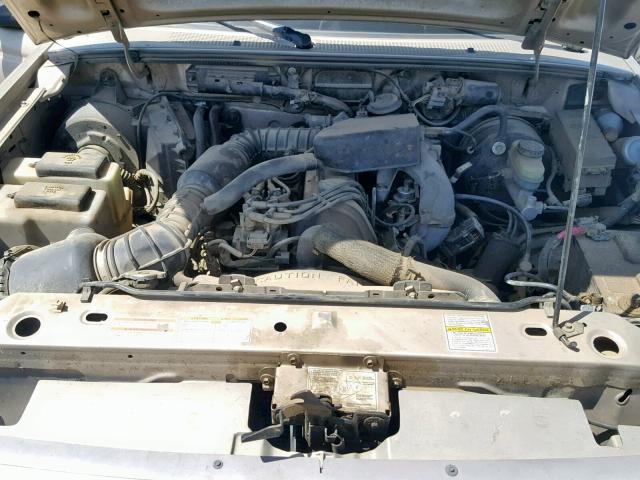 1FTCR10A6VTA44284 - 1997 FORD RANGER GOLD photo 7