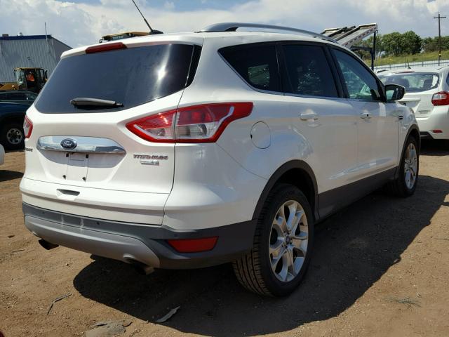 1FMCU9J99EUB01293 - 2014 FORD ESCAPE TIT WHITE photo 4