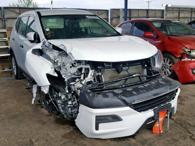 KNMAT2MT9HP557570 - 2017 NISSAN ROGUE S WHITE photo 1