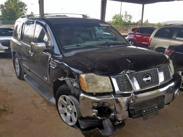 5N1AA08A76N741705 - 2006 NISSAN ARMADA SE BLUE photo 1