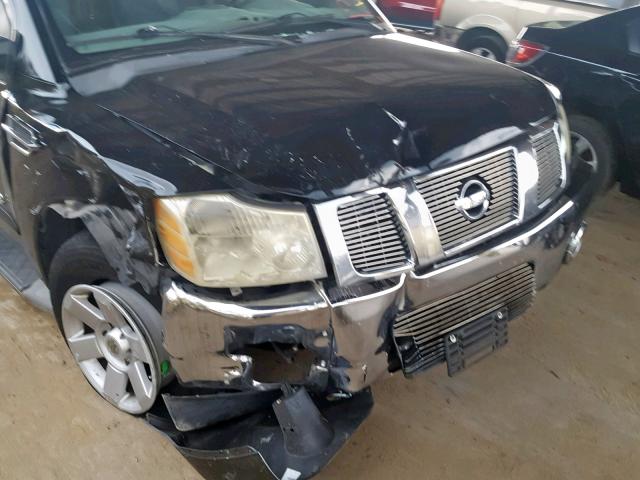 5N1AA08A76N741705 - 2006 NISSAN ARMADA SE BLUE photo 9