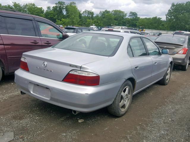 19UUA56663A091377 - 2003 ACURA 3.2TL SILVER photo 4