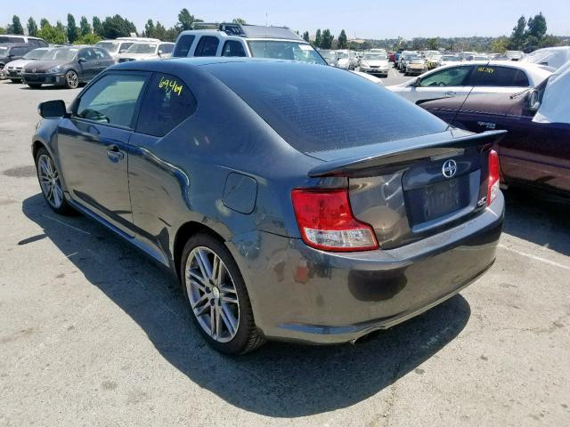 JTKJF5C74D3065844 - 2013 TOYOTA SCION TC გრაფიტი ფოტო 3