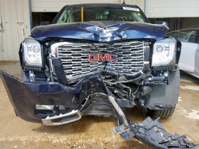 1GKS1CKJ6JR152136 - 2018 GMC YUKON DENA BLUE photo 9