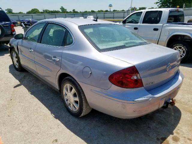 2G4WC582661251392 - 2006 BUICK LACROSSE C SILVER photo 3