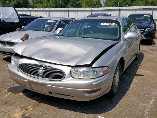 1G4HP52K544172870 - 2004 BUICK LESABRE CU SILVER photo 2