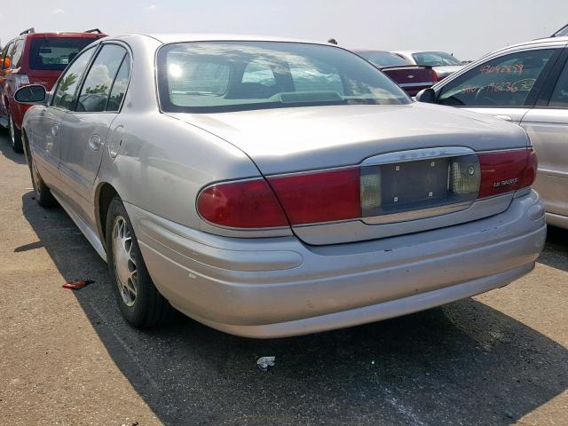 1G4HP52K544172870 - 2004 BUICK LESABRE CU SILVER photo 3