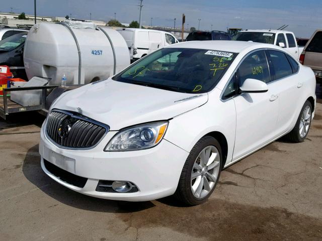 1G4PR5SK9G4147819 - 2016 BUICK VERANO CON WHITE photo 2