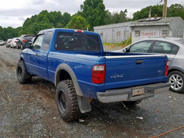 1FTZR15E01TA33944 - 2001 FORD RANGER SUP BLUE photo 3