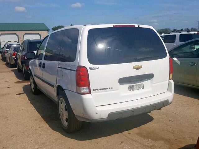 1GNDU23L16D228654 - 2006 CHEVROLET UPLANDER L WHITE photo 3