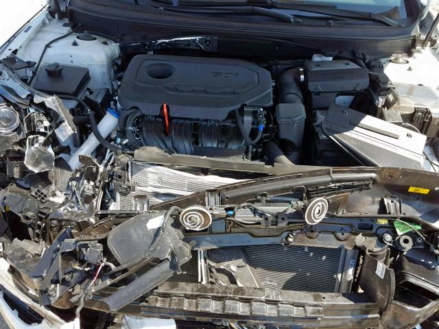 5NPE34AF9KH746234 - 2019 HYUNDAI SONATA LIM WHITE photo 7