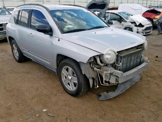 1J4NF4FB3AD553248 - 2010 JEEP COMPASS SP SILVER photo 1