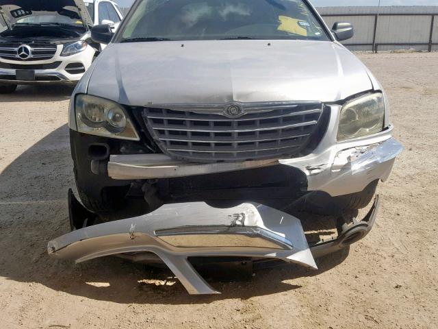 2C4GM68415R521187 - 2005 CHRYSLER PACIFICA T SILVER photo 9