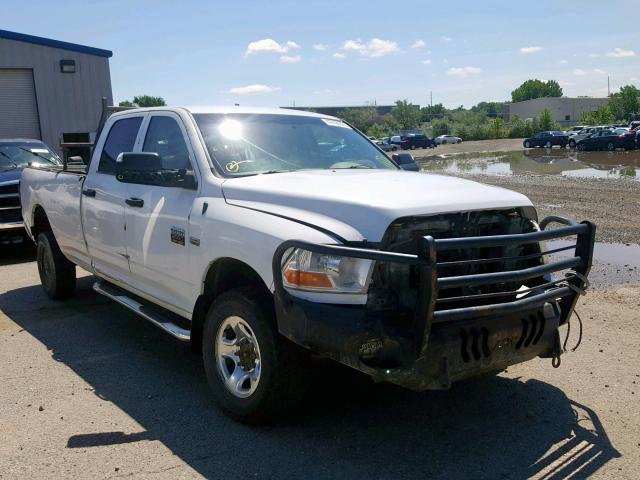 3C6TD5HTXCG112860 - 2012 DODGE RAM 2500 S WHITE photo 1