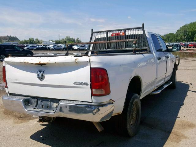 3C6TD5HTXCG112860 - 2012 DODGE RAM 2500 S WHITE photo 4