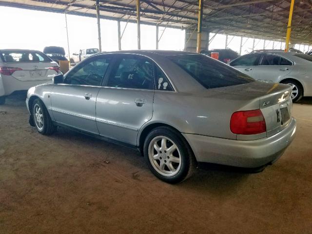 WAUED28D0WA222339 - 1998 AUDI A4 2.8 QUA GRAY photo 3