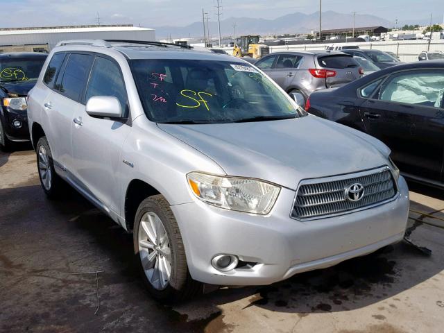 JTEEW44A382006918 - 2008 TOYOTA HIGHLANDER SILVER photo 1