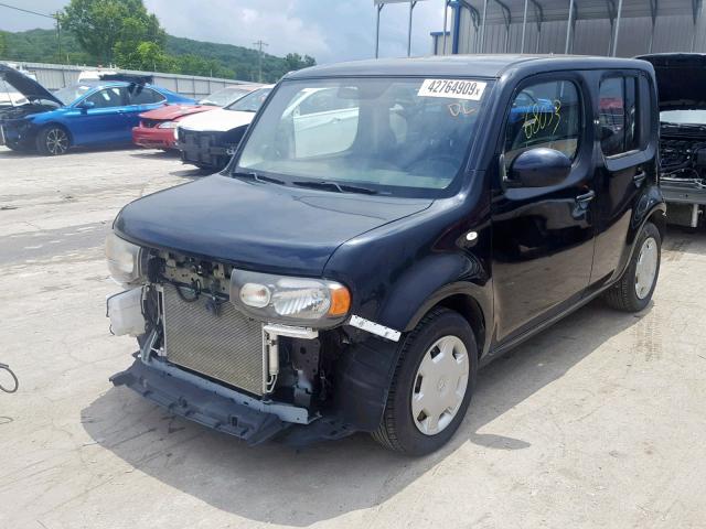 JN8AZ2KR9AT161159 - 2010 NISSAN CUBE BASE BLACK photo 2