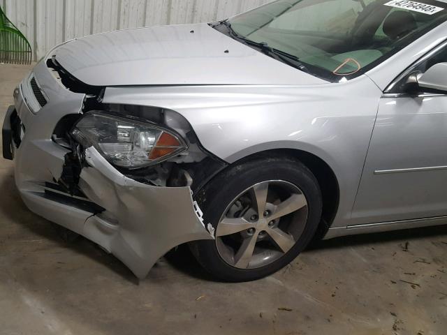 1G1ZC5EU7CF307831 - 2012 CHEVROLET MALIBU 1LT 银色 照片 9