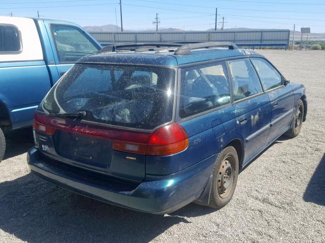 4S3BK4254X7312794 - 1999 SUBARU LEGACY BRI GREEN photo 4