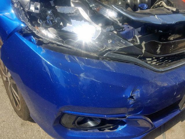 3HGGK5H89JM704830 - 2018 HONDA FIT EX BLUE photo 9