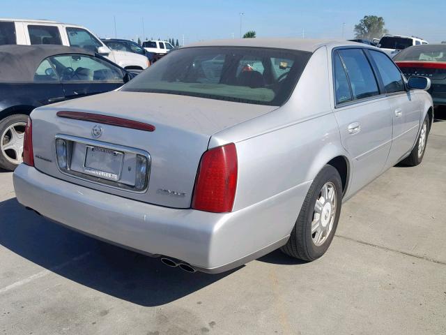 1G6KD54Y03U102117 - 2003 CADILLAC DEVILLE SILVER photo 4