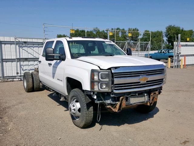 1GB4KYC86FF180431 - 2015 CHEVROLET SILVERADO WHITE photo 1