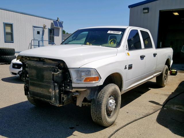 3C6UD5HL4CG229872 - 2012 DODGE RAM 2500 S თეთრი ფოტო 2
