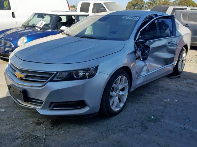 2G1145S33H9186060 - 2017 CHEVROLET IMPALA PRE SILVER photo 2