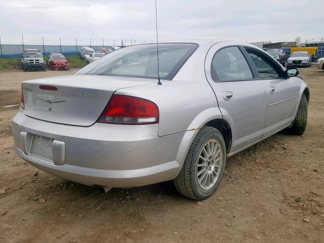 1C3EL56R06N108828 - 2006 CHRYSLER SEBRING TO SILVER photo 4