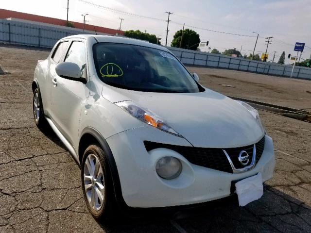 JN8AF5MR2CT105770 - 2012 NISSAN JUKE S WHITE photo 1